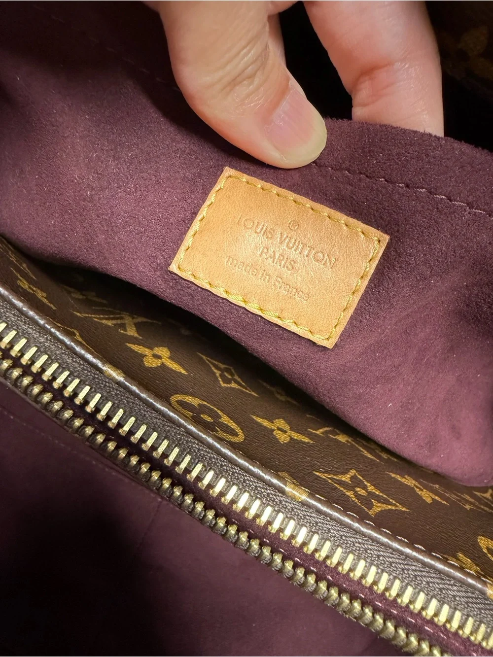 Louis Vuitton Monogram Canvas Montaigne GM shoulder bag